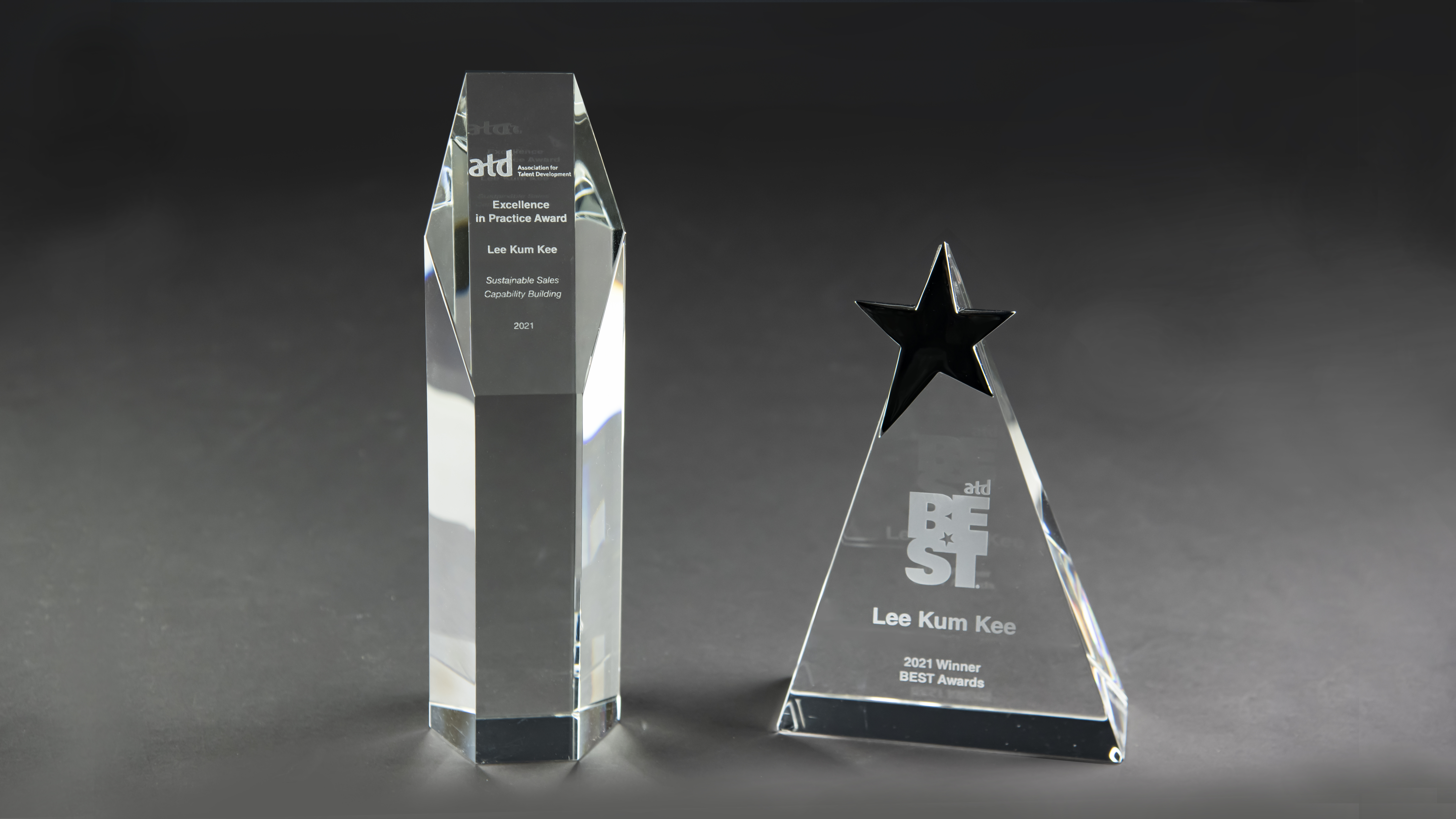 李錦記榮獲人才發展協會頒發「最佳學習型企業獎」及「卓越實踐獎」。