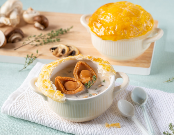 Pastry Soup with Abalone