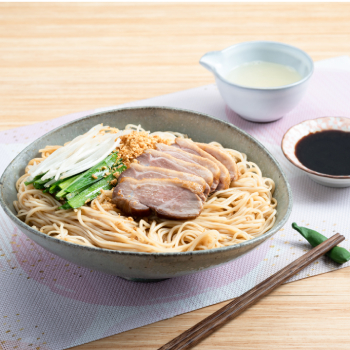 Chinese Yam Noodles with Duck and Vinegar
