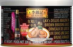 LKK’s Deluxe Abalone in Brown Braising Sauce, 220 g, Can