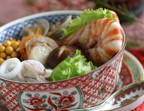 anz600_Assorted Seafood Hot Pot with Fine Shrimp Sauce