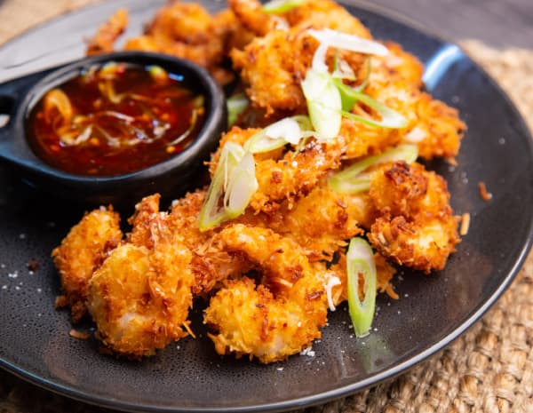 ANZ600_Coconut Crumbed Prawns with Dipping Sauce