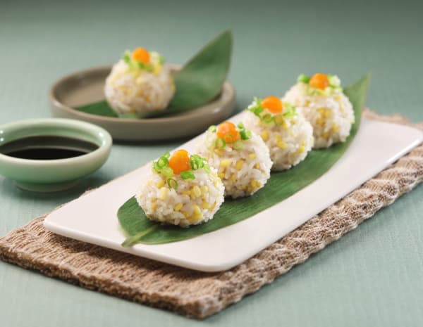 ANZ600_Glutinous Rice Mini Dumplings with Salted egg yolk