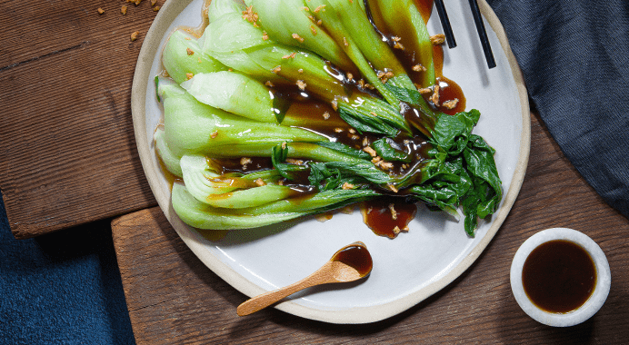 Chinese Greens in Oyster Sauce