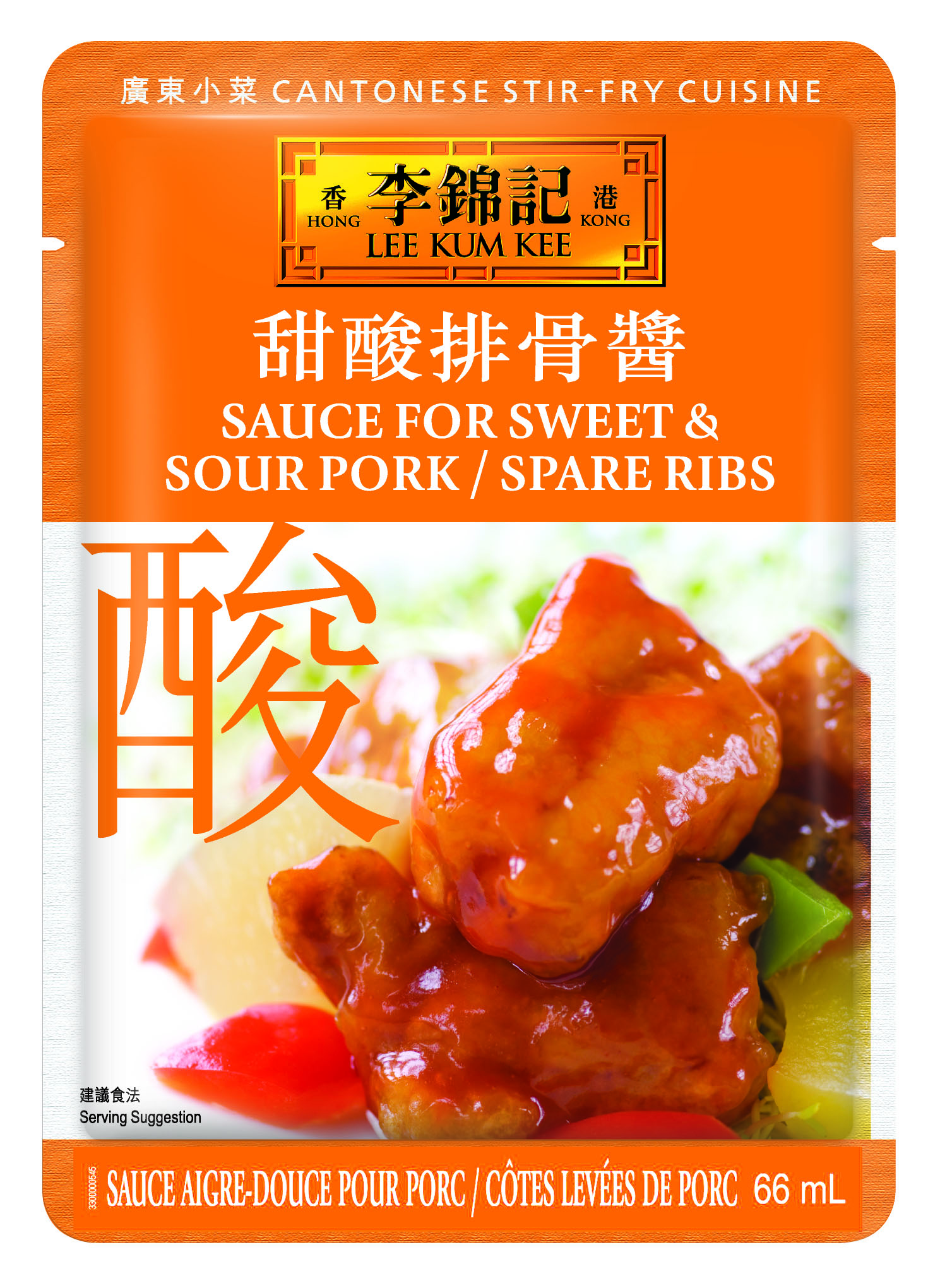 Sauce for Sweet & Sour Pork/Spare Ribs 66ml 
