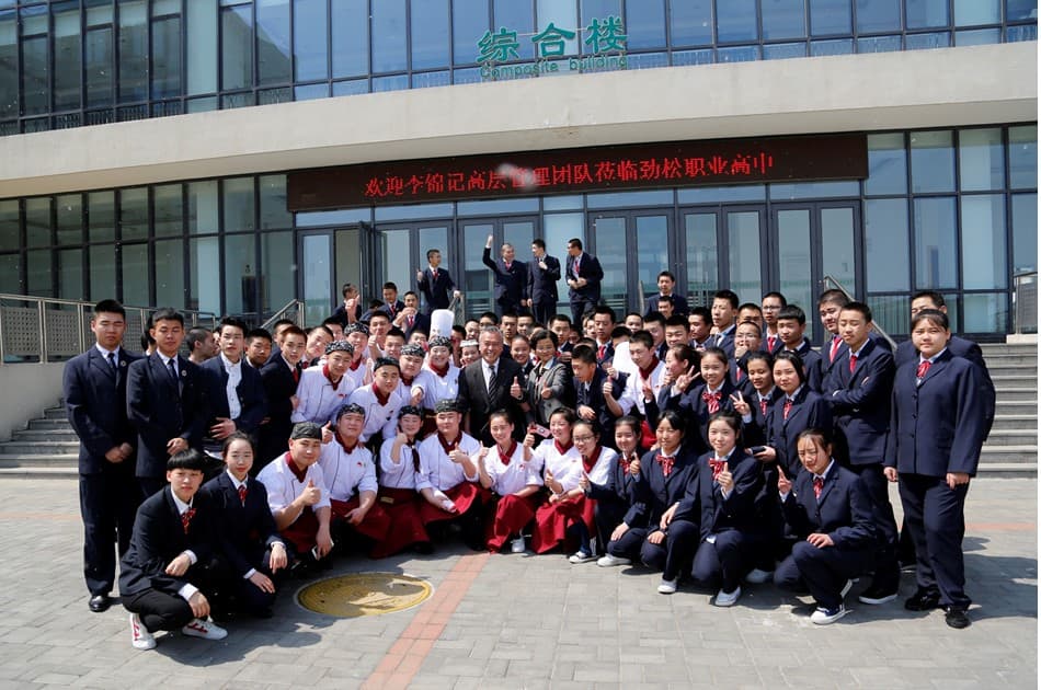 Lee Kum Kee Management Visits “Hope as Chef” Students in Beijing