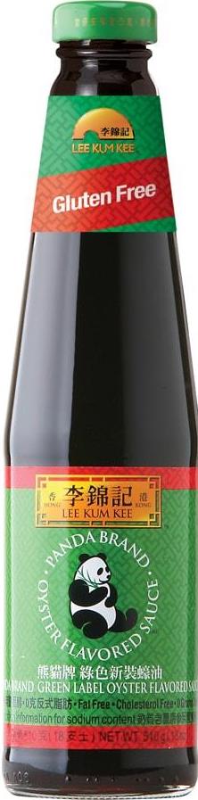 Panda Brand Green Label Oyster Flavored Sauce, 18 oz (510 g), Bottle