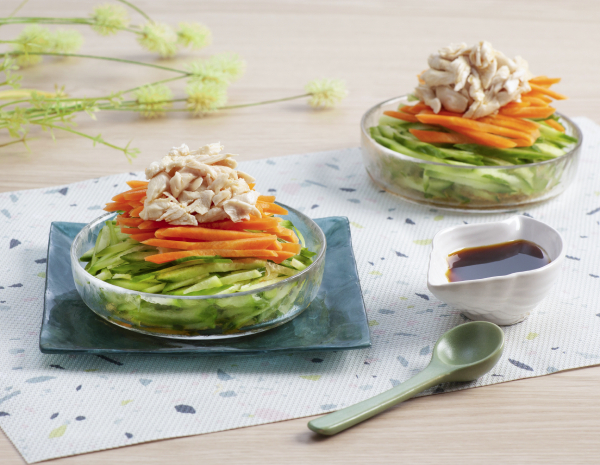 Chicken Salad with Wasabi Vinaigrette 