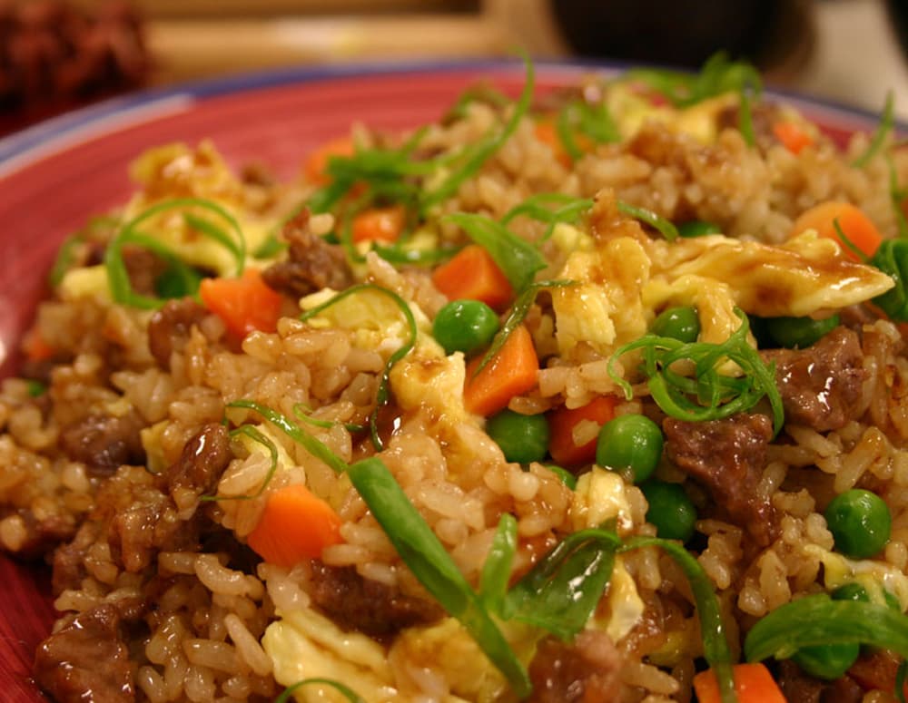 Recipe Beef Fried Rice with Oyster Sauce