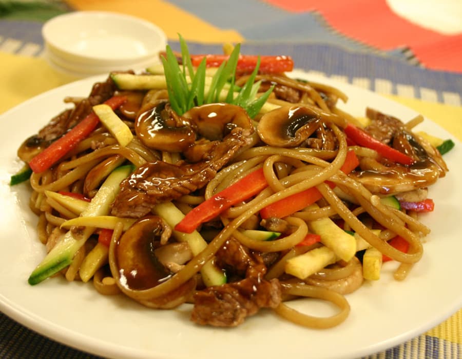 Recipe Pasta Linguine Beef and Oyster Flavored sauce