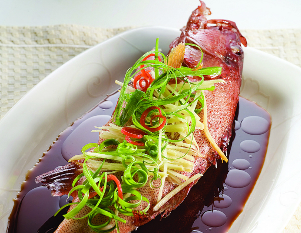 Steamed Fish in Double Fermented Soy Sauce