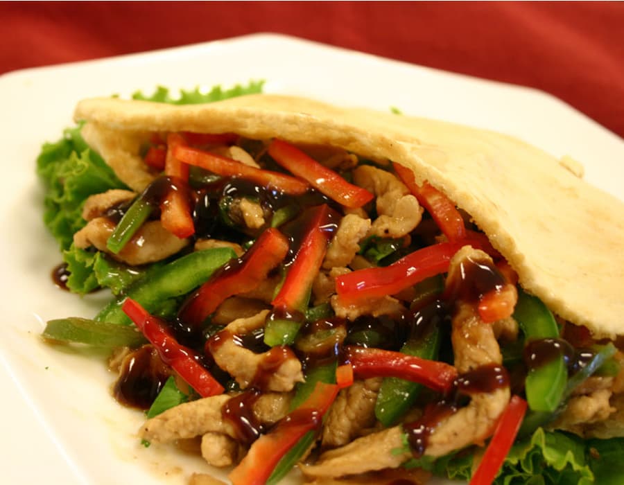 Recipe Turkey Wrap with oyster Flavored Sauce