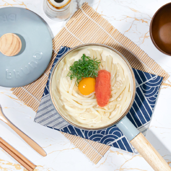 Japanese Spicy Cod Roe Soy Milk Udon