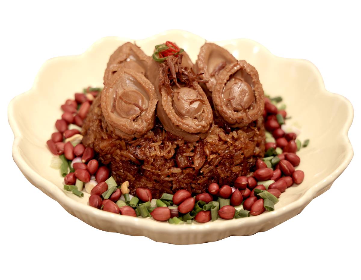 Glutinous Rice with Abalone and Preserved Meat