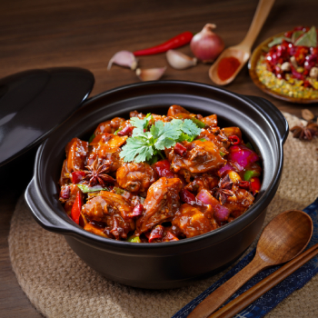 Hot and Spicy Chicken Pot