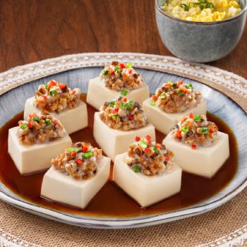 HK Recipes_350_Steamed Bean Curd and Minced Pork with Black Bean_V2