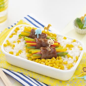 HKrecipe350Colourful beef rolls with corn ricepsd