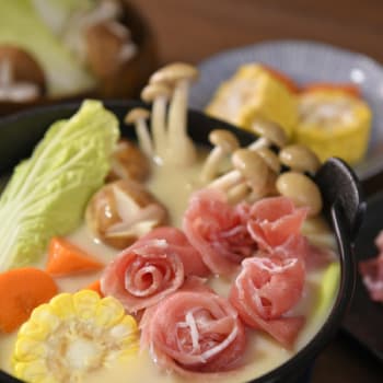 HK_recipe_350_Japanese Soymilk Pork Shabu Shabu