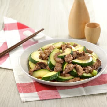 HK_recipe_350_Stir-Fried Beef and Cucumber with Oyster Sauce