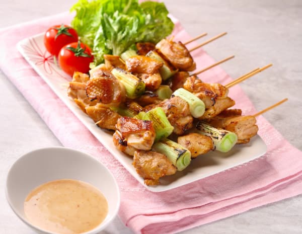 HK_recipe_600_Chicken Meat And Leek Yakitori