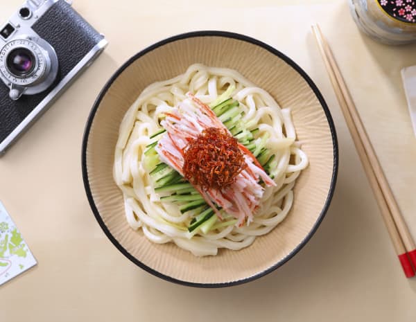 HK_recipe_600_Mix Udon with Crab Stick and Cucumber in XO Sauce