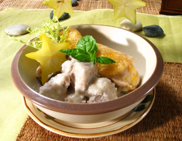 HK_recipe_600_Stewed Chicken and Taro in Casserole