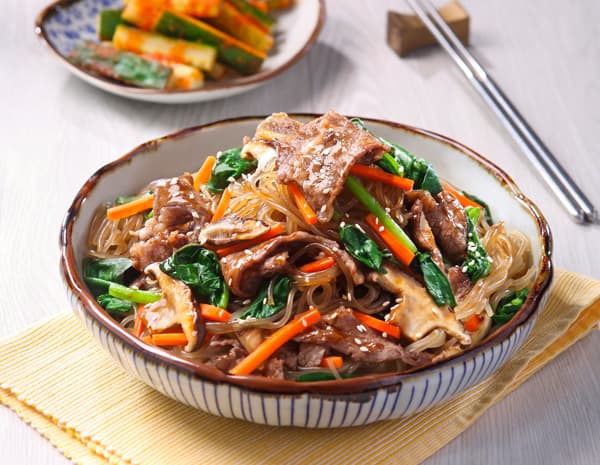Stir-Fried Beef Chuck With Glass Noodle