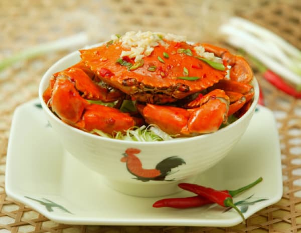 Stir-fried Crabs with Oyster Sauce