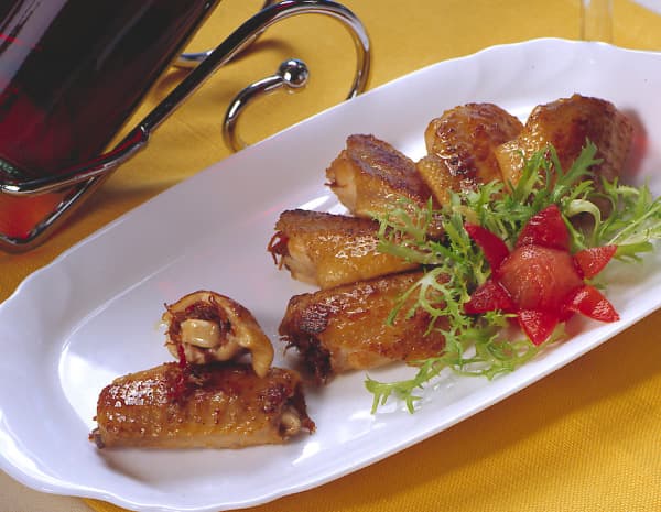Stuffed Chicken Wings with XO Sauce