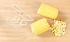 How to remove corn kernel from the cob 690x380