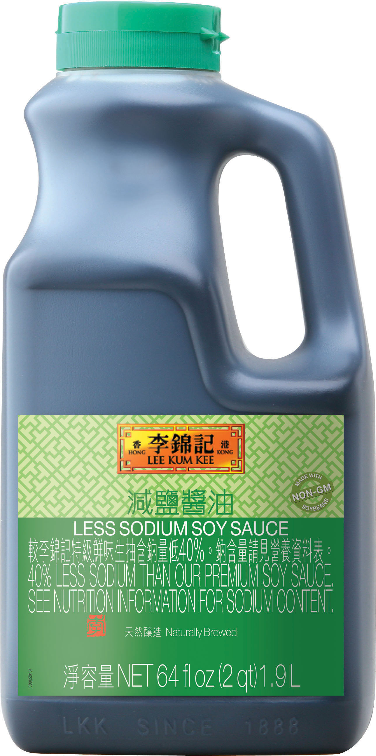 Less Sodium Soy Sauce 64 fl oz, 1.9L