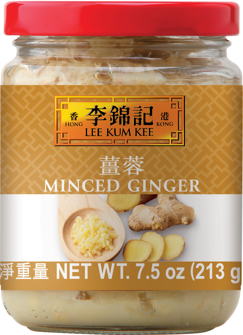 Minced Ginger, 7.5 oz (213 g), Jar