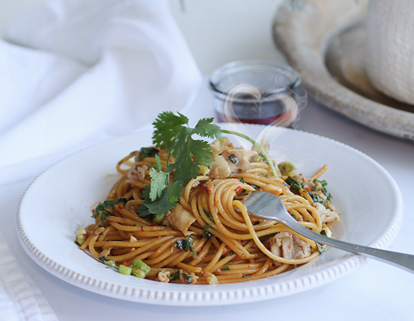 Mothers Day Soy Sauce Butter Pasta with Pork Belly