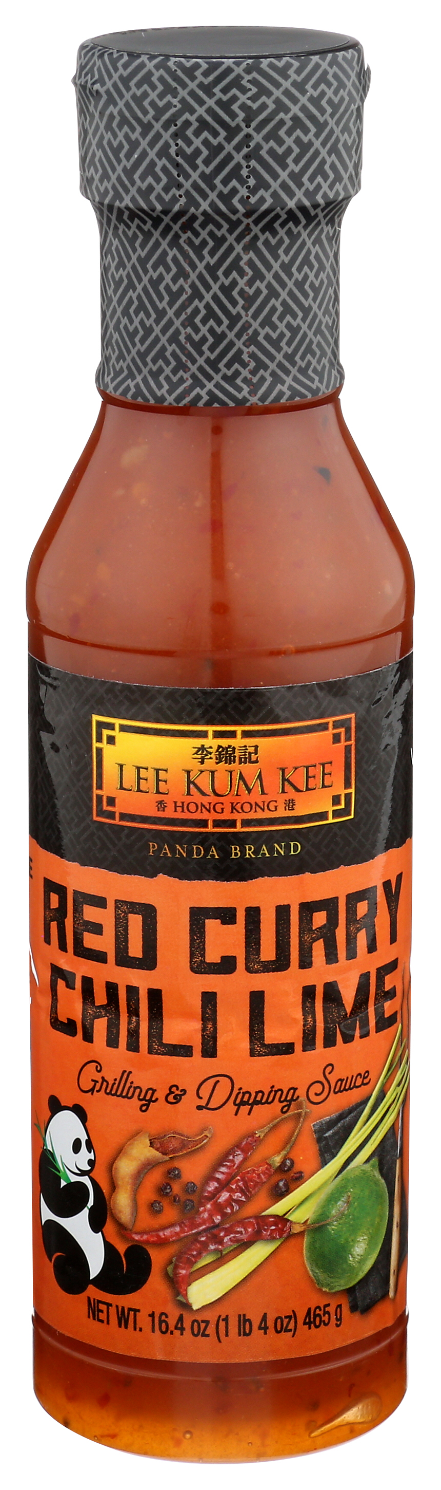 Panda Brand Red Curry Chili Lime Grilling & Dipping Sauce, 16.4 oz