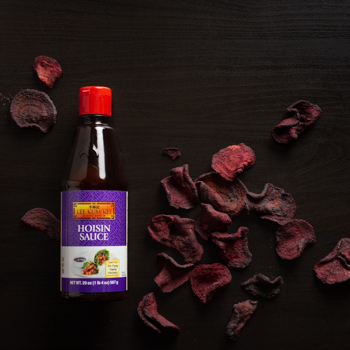 Recipe Baked Beet Chips with Hoisin Sauce S