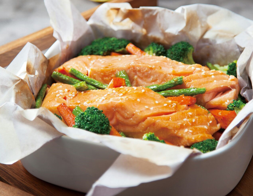 Recipe Baked Salmon Packets