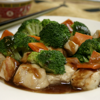 Recipe Broccoli Chicken with Oyster Flavored Sauce S