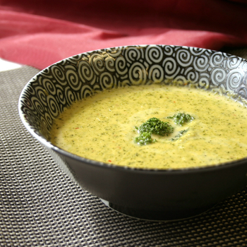 Recipe Chili Garlic Infused Broccoli Cheese Soup S