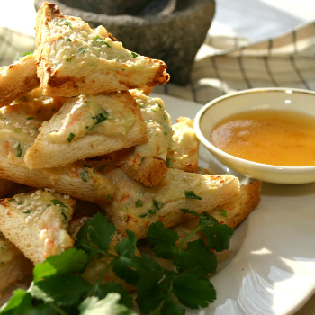 Recipe Crunchy Shrimp Toast