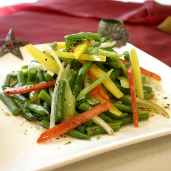 Recipe French Baby Green Bean Salad with Premium Soy Vinaigrette S