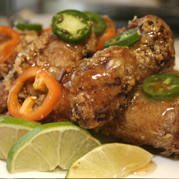 Recipe Ginger-Soy Fried Chicken with Plum Sauce S