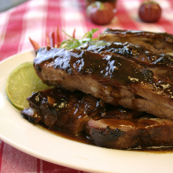Recipe Grilled Beef Ribs with korean Barbecue Sauce