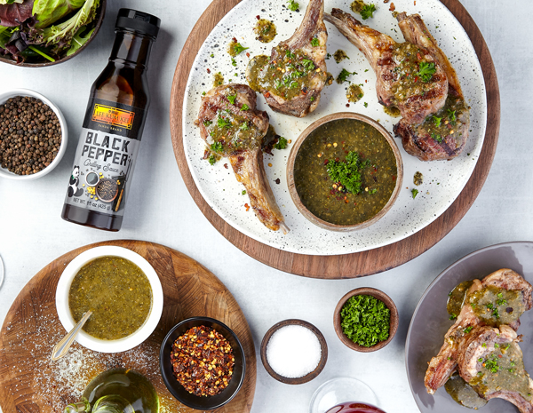 Recipe Grilled Lambchop with Chimichurri