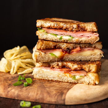 Recipe Hoisin Ham and Cheese Sandwich S