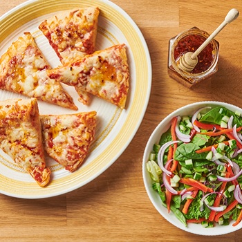 Recipe Hot Honey Pizza  Salad S