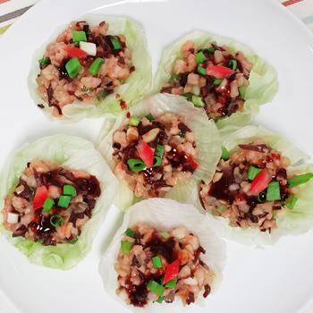 Recipe Lettuce Wrap with Shrimp S