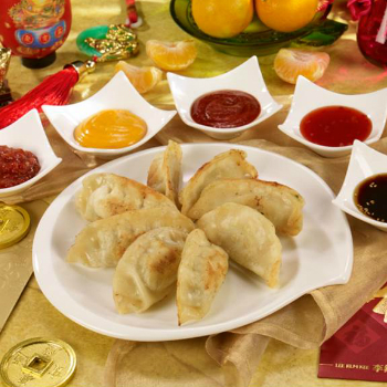 Recipe Lucky New Year Dumplings with 5 Sauces S