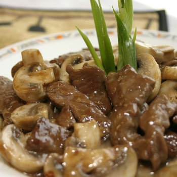 Recipe Mushroom Beef with Hoisin Sauce S
