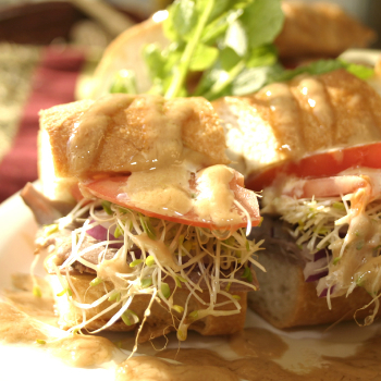 Recipe Roast Beef Sandwich with Hoisin Flavored Mayonnaise