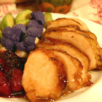 Recipe Roasted Chicken Breast with Mixed Berries